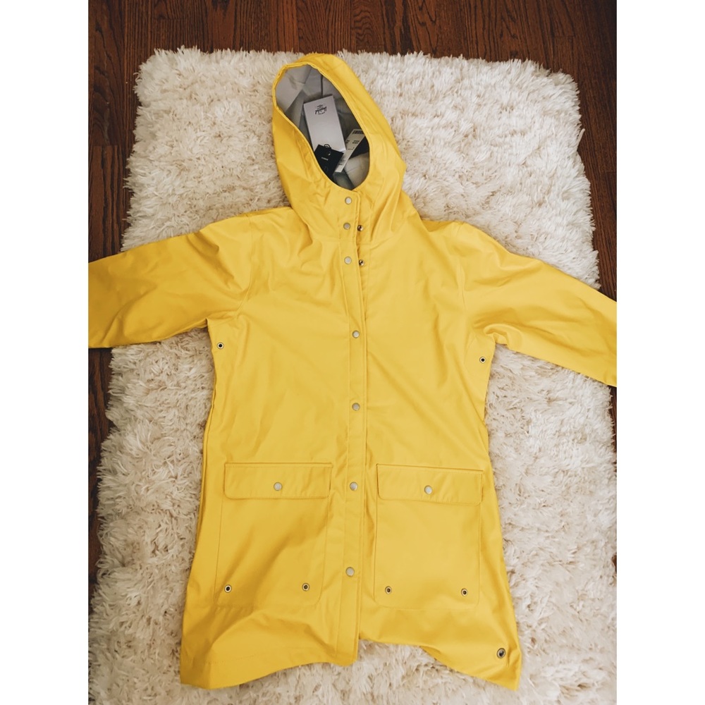 Herschel Yellow Rain Jacket